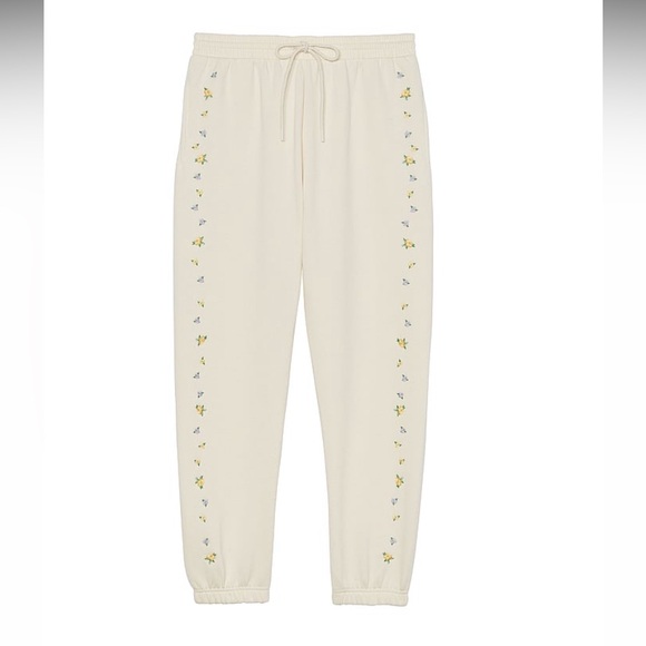 NEW VSPINK IVY FLEECE SKINNY SWEATPANTS SIZE LARGE - Picture 1 of 5